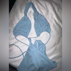 Princess Polly Sky Blue Bodysuit